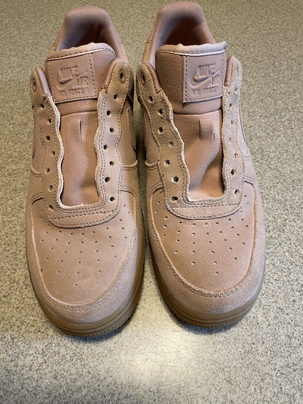 Nike Air Force 1 07 LV8 Suede 'Particle Pink Gum' (AA1117600) - Size 12 Mens
